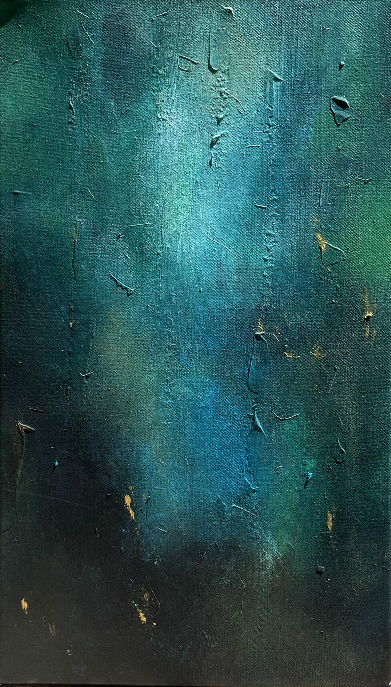 Fond vert et noir